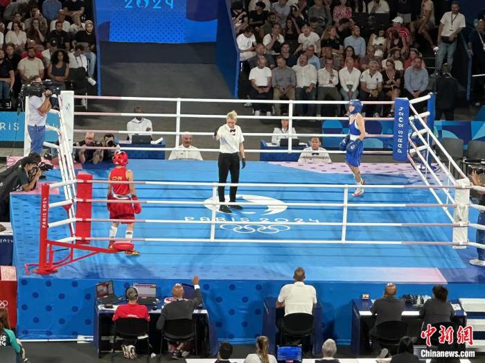 吴愉以总比分4：1晋级巴黎奥运会女子50公斤级决